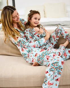 Petite Long PJ Set in Hen House