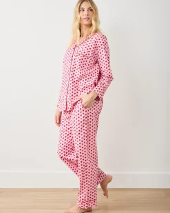 Petite Long PJ Set in Mini Candy Hearts