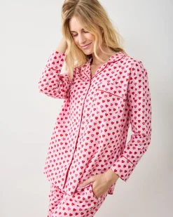 Petite Long PJ Set in Mini Candy Hearts