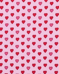 Petite PJ Pants in Mini Candy Hearts