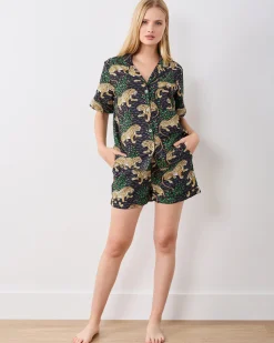 Petite Short PJ Set in Bagheera