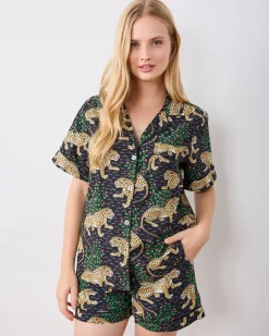 Petite Short PJ Set in Bagheera