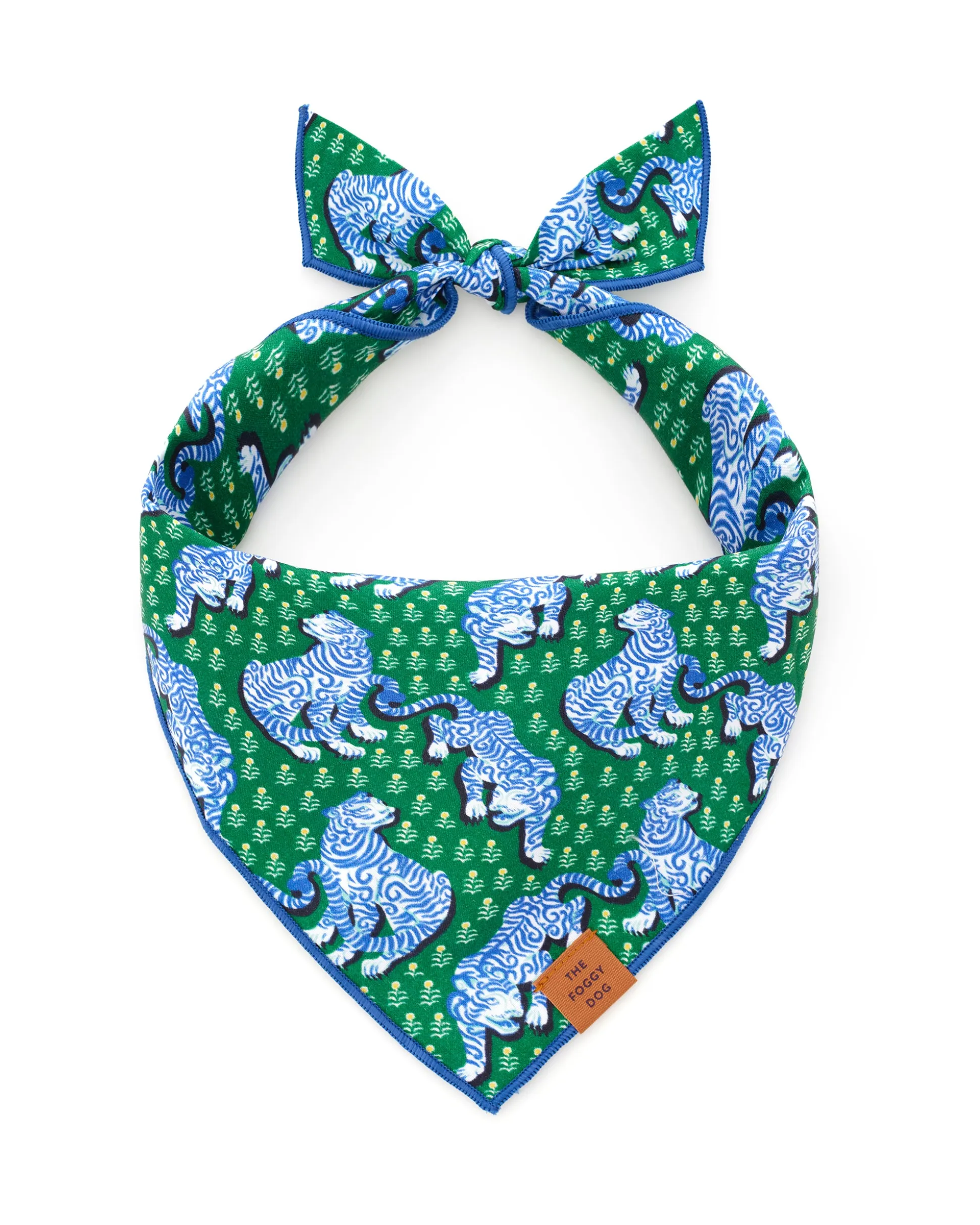 PF x The Foggy Dog Tiger Queen Short Set & Dog Bandana Bundle