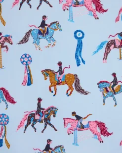 Pintuck Nightgown in Horse Show