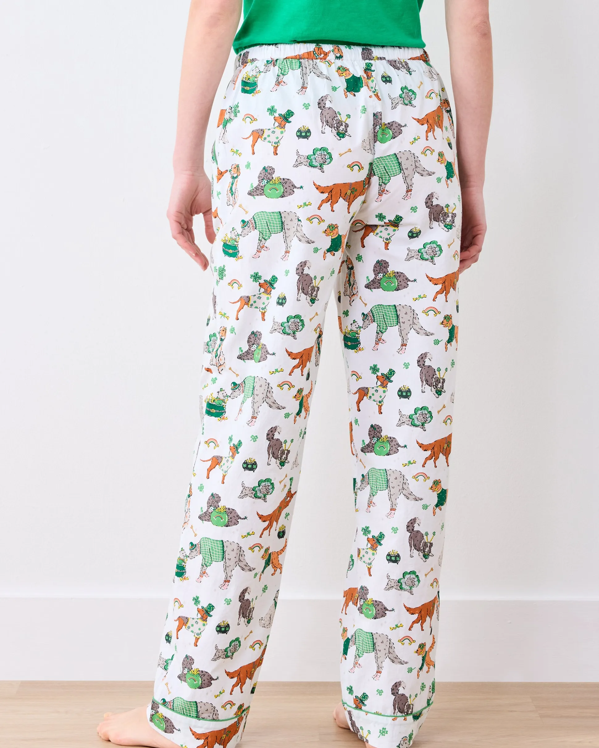 PJ Pants in Lucky Paws