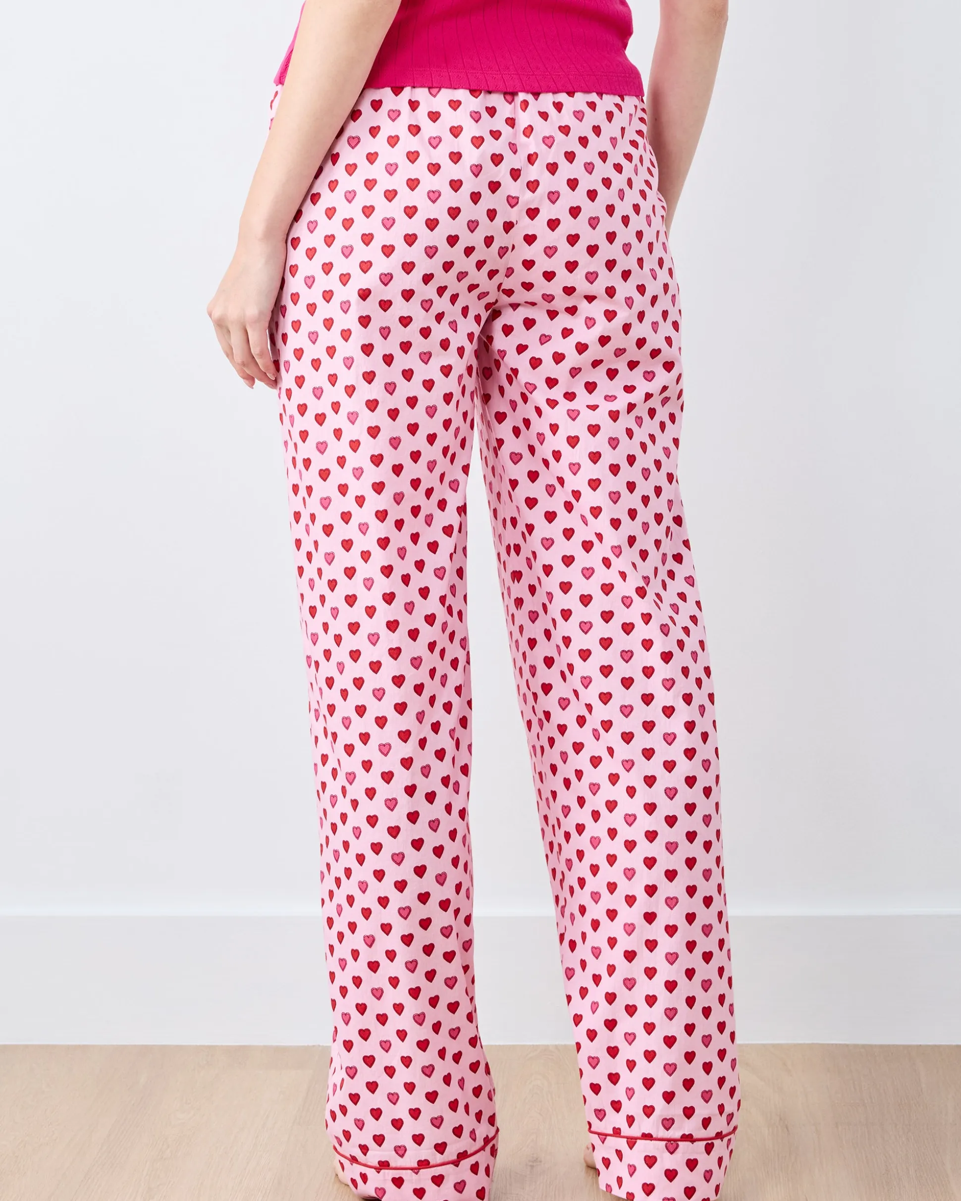 PJ Pants in Mini Candy Hearts