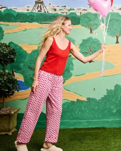 PJ Pants in Mini Candy Hearts