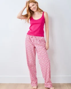 PJ Pants in Mini Candy Hearts