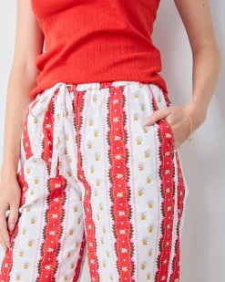 PJ Pants in Sweetheart Stripes