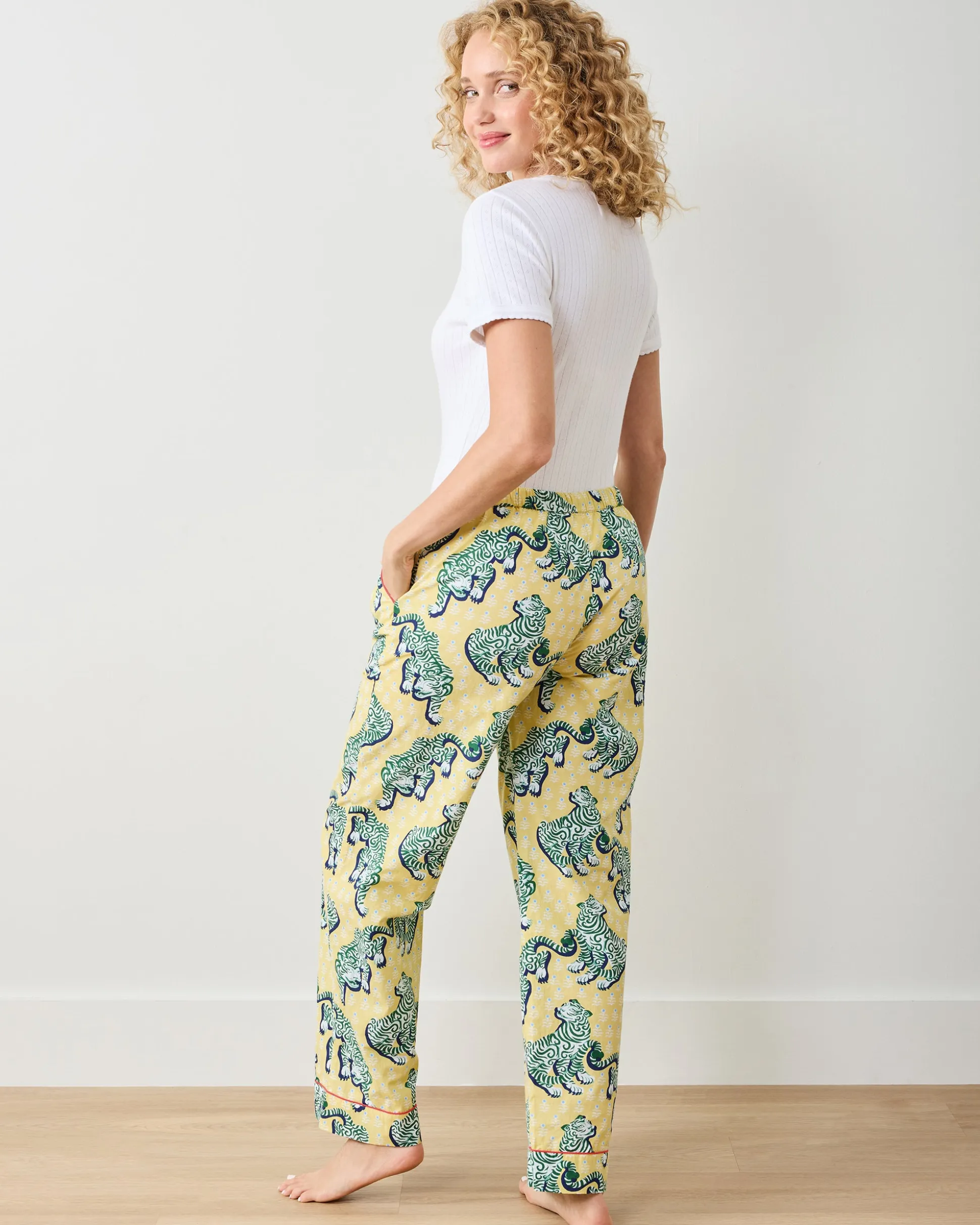 PJ Pants in Tiger Queen