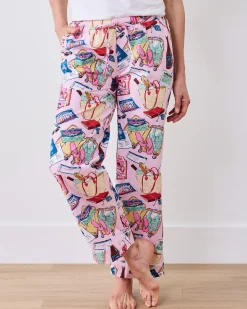 PJ Pants & Pointelle Long Sleeve Bundle in Emotional Baggage