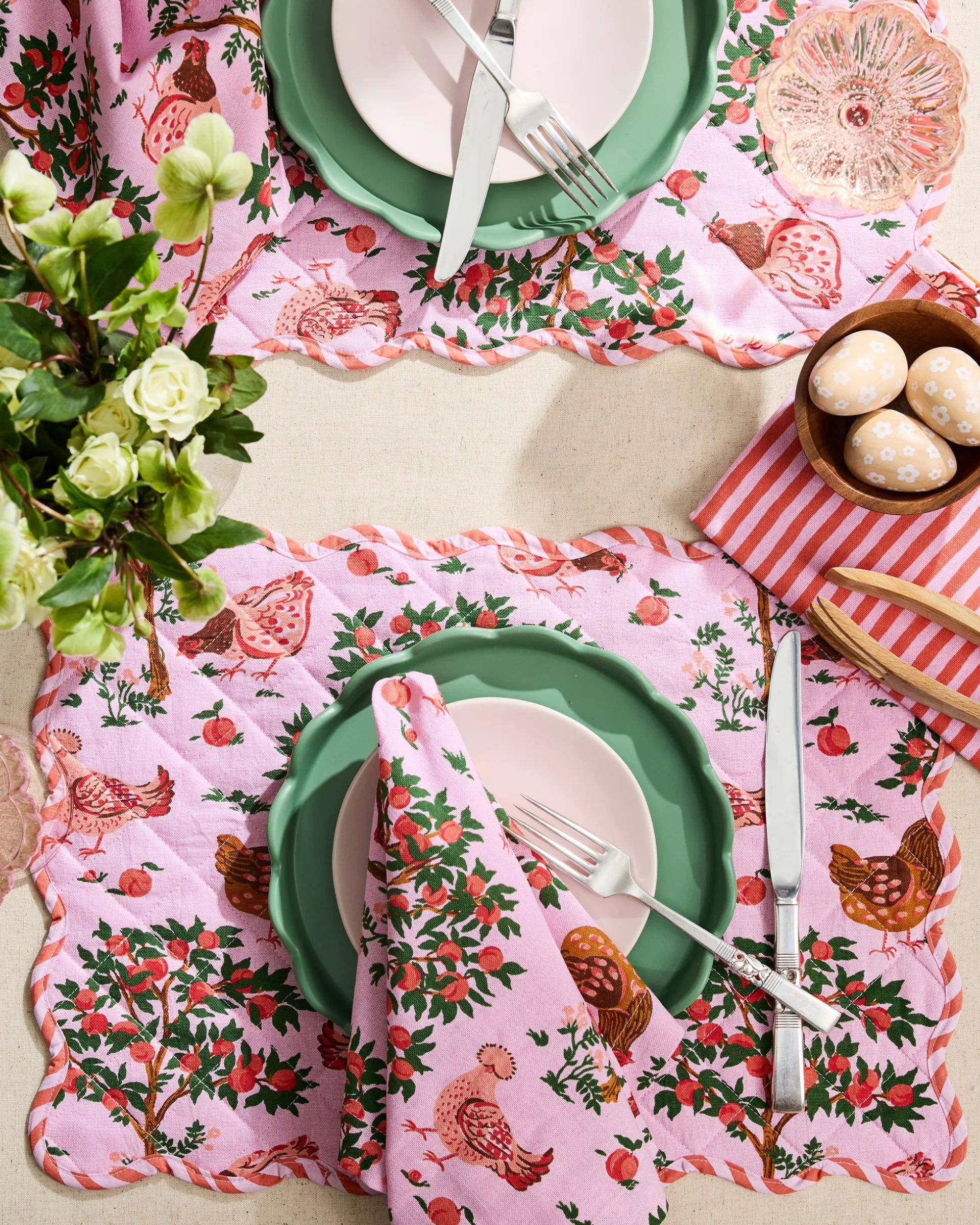 Placemats Set Of 4 in Hen House