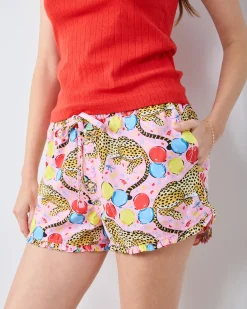 Ruffle Short in Birthday Bagheera