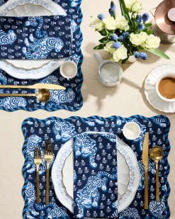 Set of 4 Placemats in Tiger Queen
