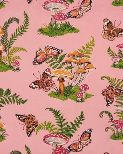 Set of 2 Tea Towels in Butterfly Forager