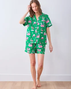 Short PJ Set Bundle in Flock Party & Paradise Punch