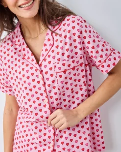 Short PJ Set Bundle in Mini Candy Hearts & Vintage Cakes