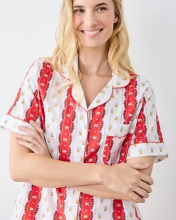 Short PJ Set Bundle in Sweetheart Stripes & Dachshund Date