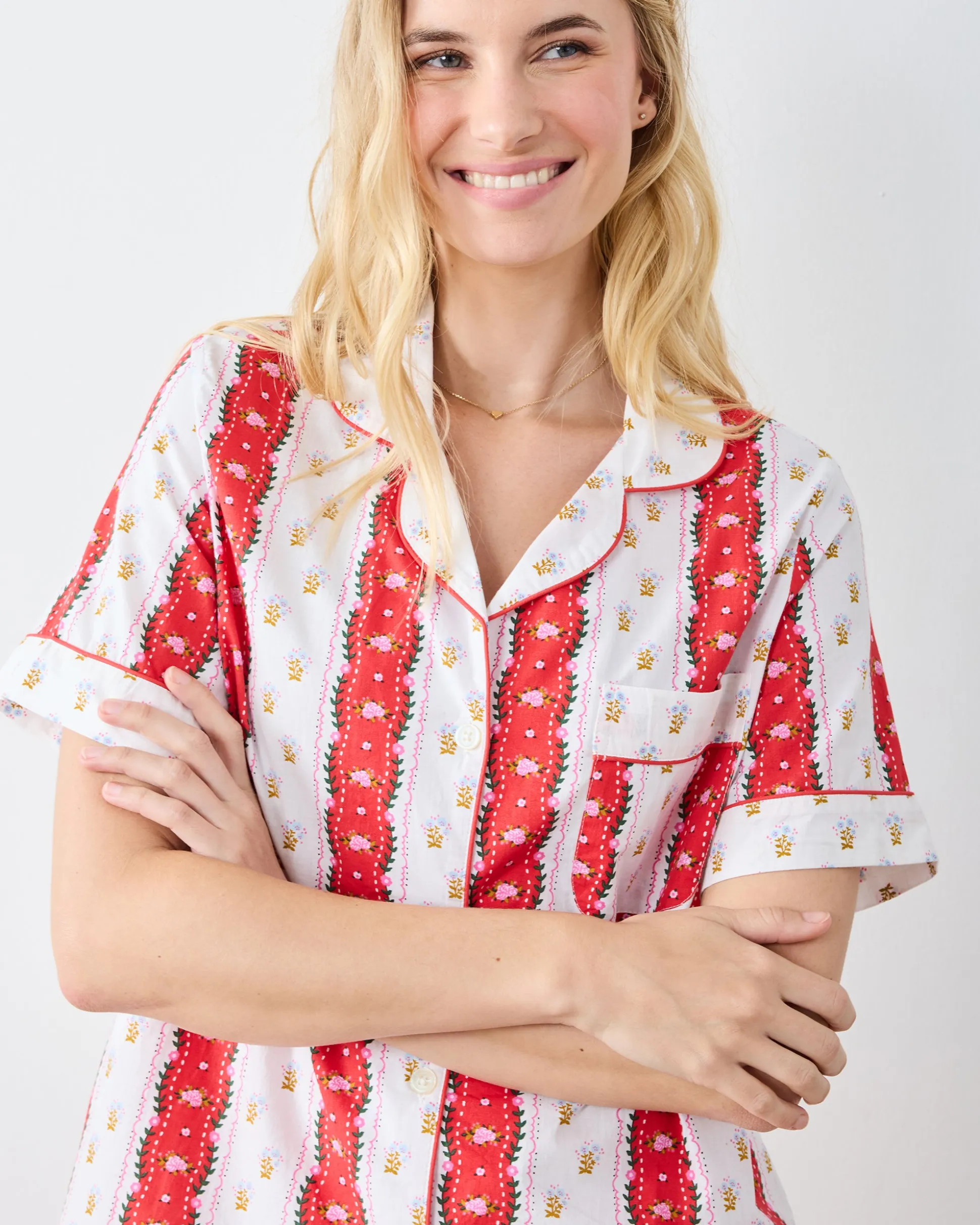 Short PJ Set Bundle in Sweetheart Stripes & Dachshund Date