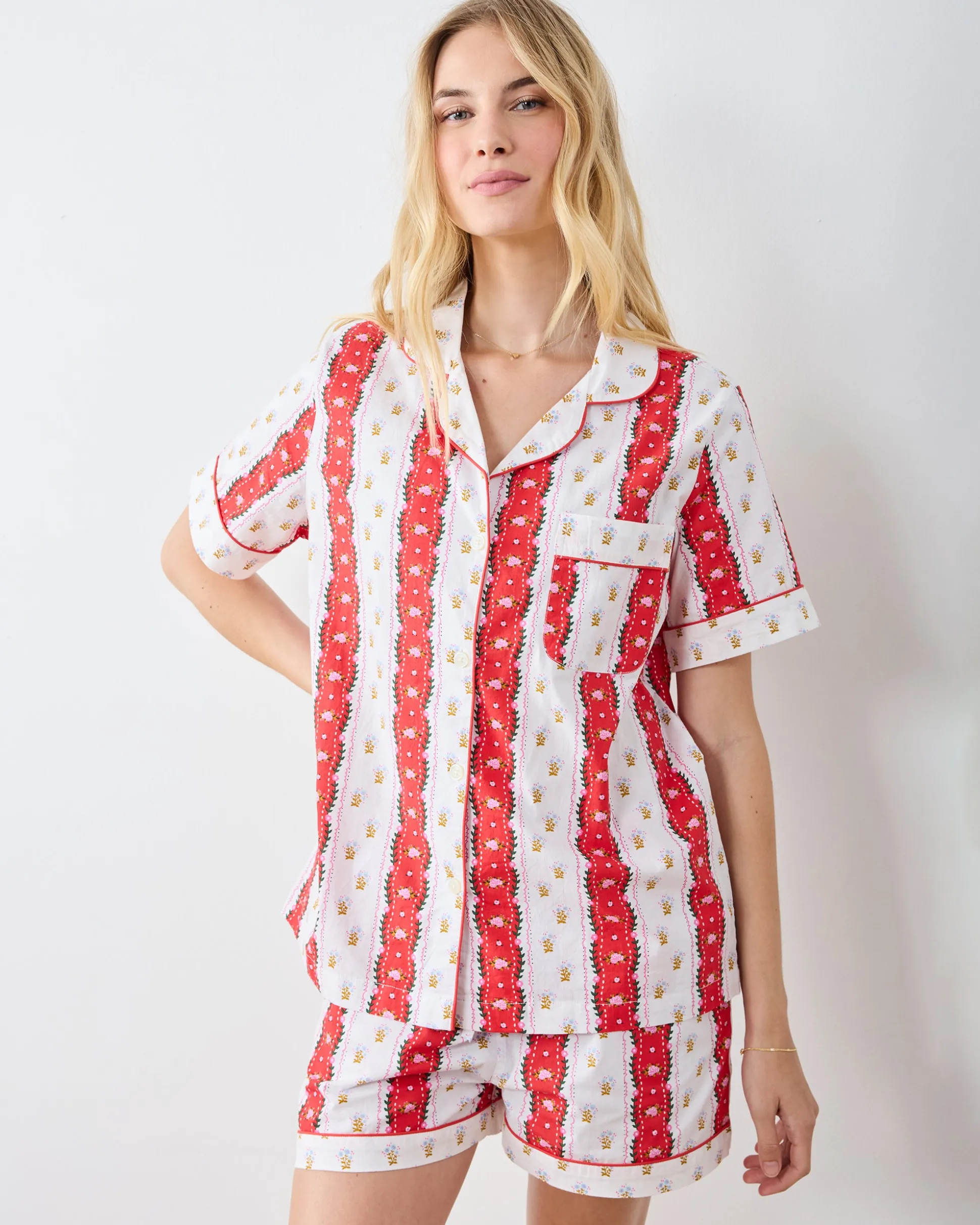 Short PJ Set Bundle in Sweetheart Stripes & Dachshund Date