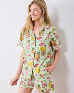 Short PJ Set in Paradise Punch
