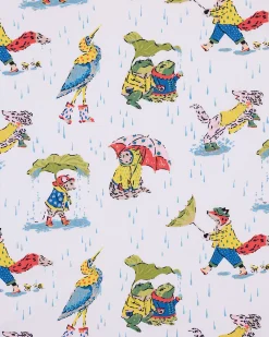 Short PJ Set in Spring Showers