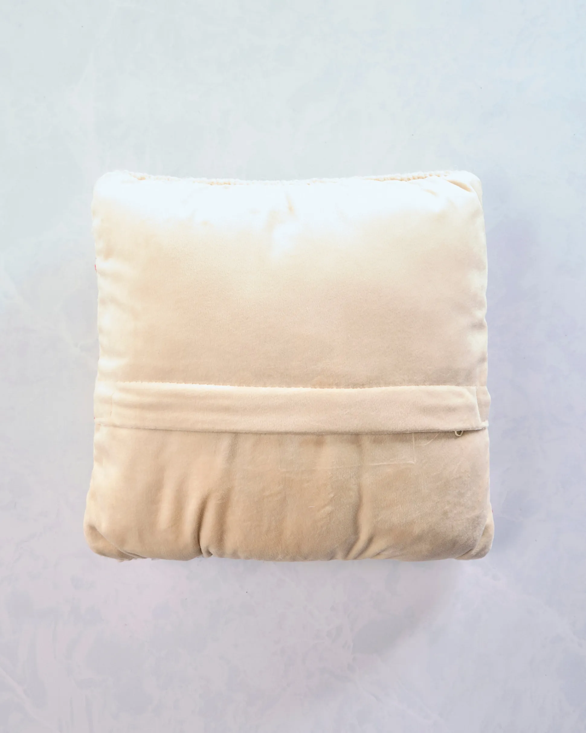 Stripe Oyster Pillow in Red Stripe Combo