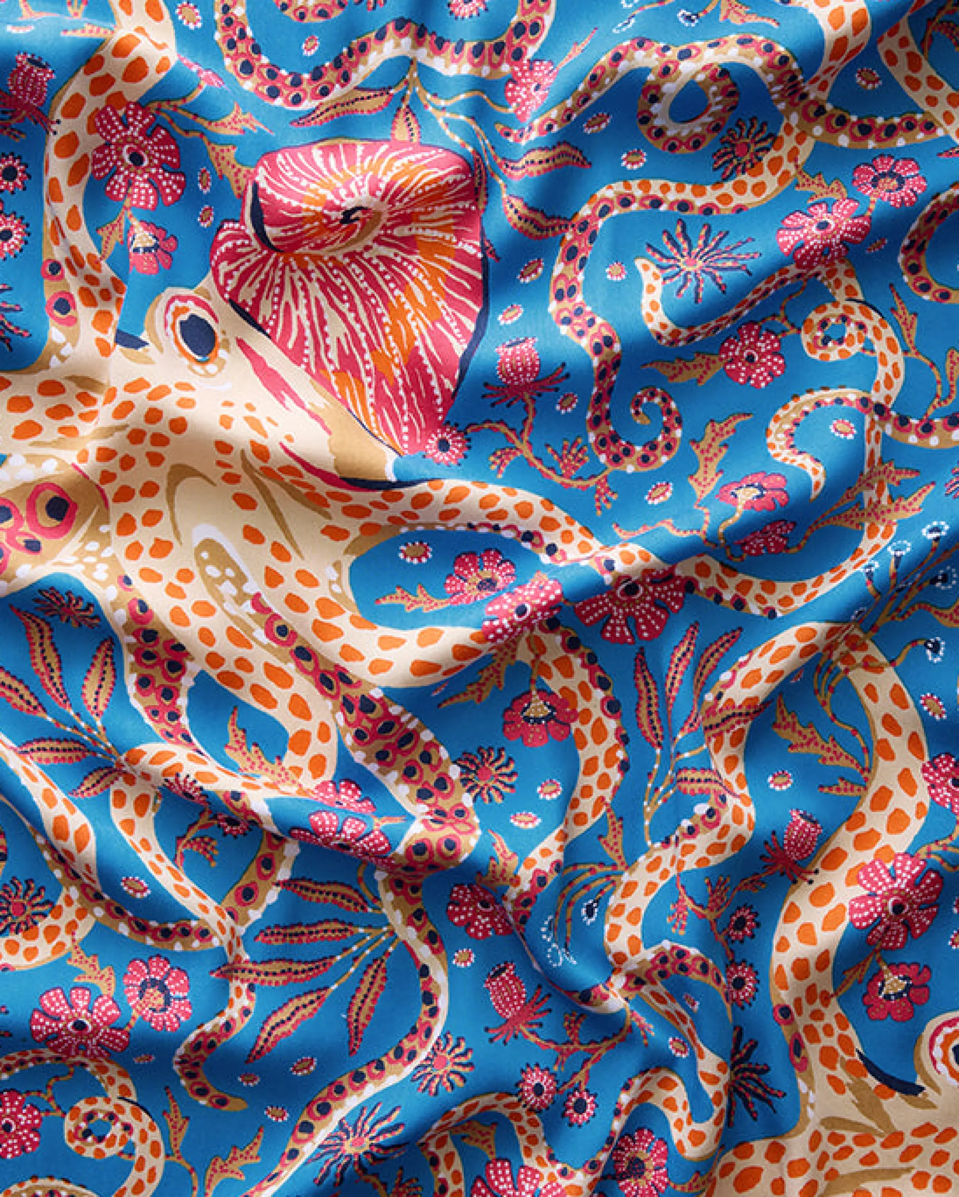 Tall Eco Satin Wildest Dreams Set in Octopus Isle