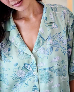 Tall Eco Satin Wildest Dreams Set in Mermaid Toile