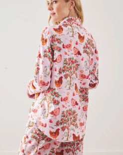 Tall Long PJ Set in Hen House