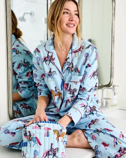 Tall Long PJ Set in Horse Show