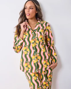 Tall Long PJ Set in Lemon Twist
