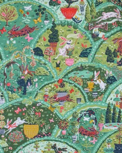 Tall Long PJ Set in Rabbit Wonderland