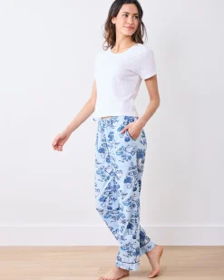 Tall PJ Pants in High Tea Toile