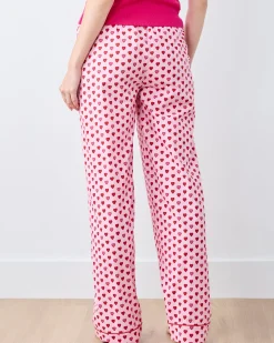 Tall PJ Pants in Mini Candy Hearts