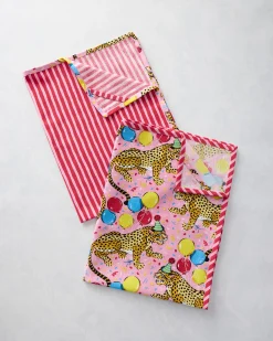 Tea Towels Set Of 2 in Birthday Bagheera