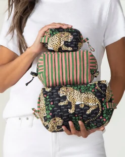 Three's Best Pouch Set in Bagheera