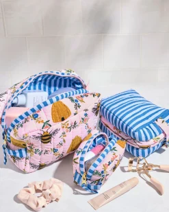 Three's Best Pouch Set in Sweet Bee